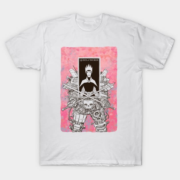 Queen of Swords T-Shirt by jesse.lonergan